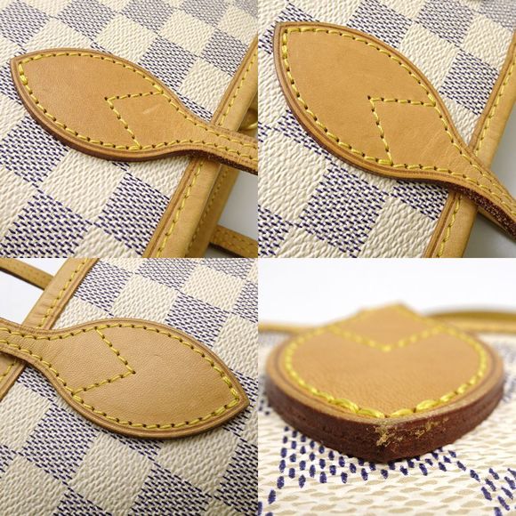 Louis Vuitton Damier Azur Neverfull PM Tote Bag - Picture 4 of 7